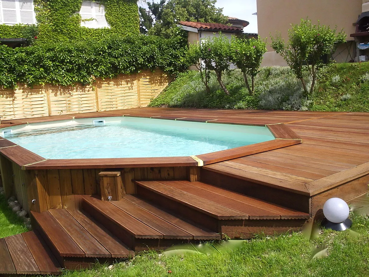 personnalisation piscine en bois