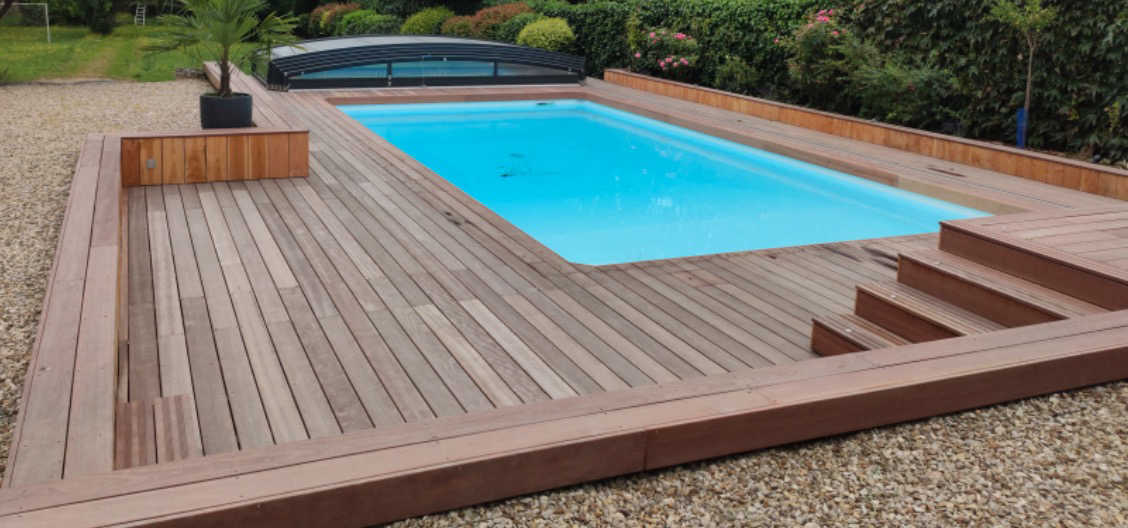 Terrasses de piscine en bois